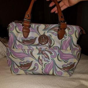 Relic Purple Paisley Handbag